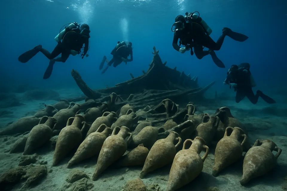 La arqueología subacuática en el Mar Mediterráneo: naufragios y comercio en la antigüedad