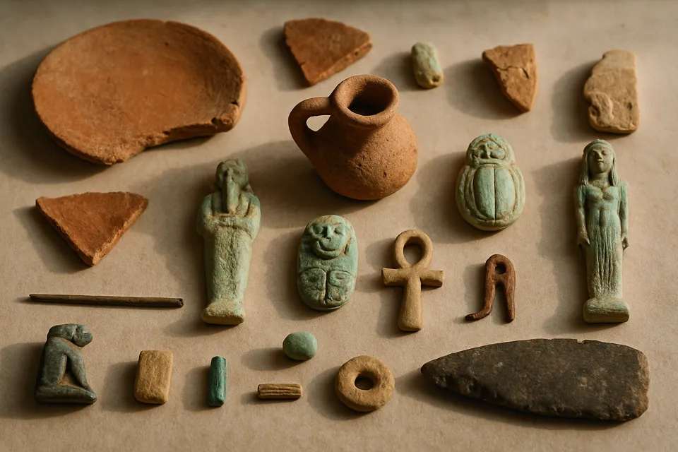 Artefactos Perdidos del Antiguo Egipto: Tesoros que revelan la vida cotidiana en el Nilo