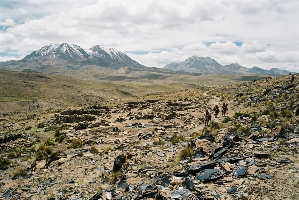 El comercio de obsidiana en el altiplano andino: una ruta fundamental en la prehistoria