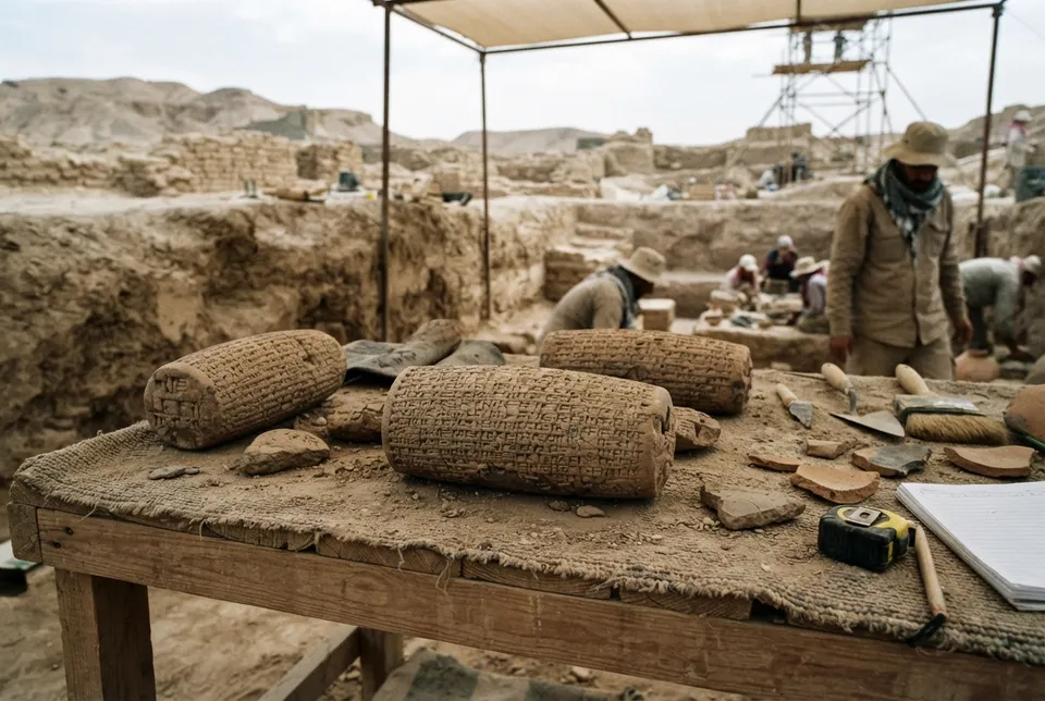 El enigma de los cilindros de arcilla cuneiformes: registros administrativos y su trascendencia histórica