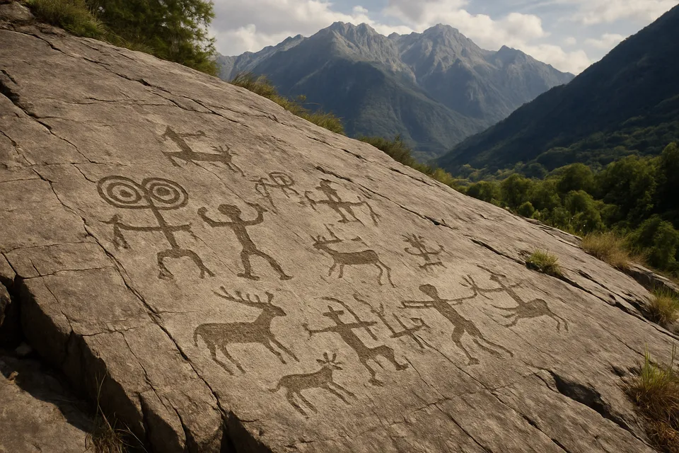 Los petroglifos de Valcamónica: arte rupestre y expresiones culturales en Europa prehistórica
