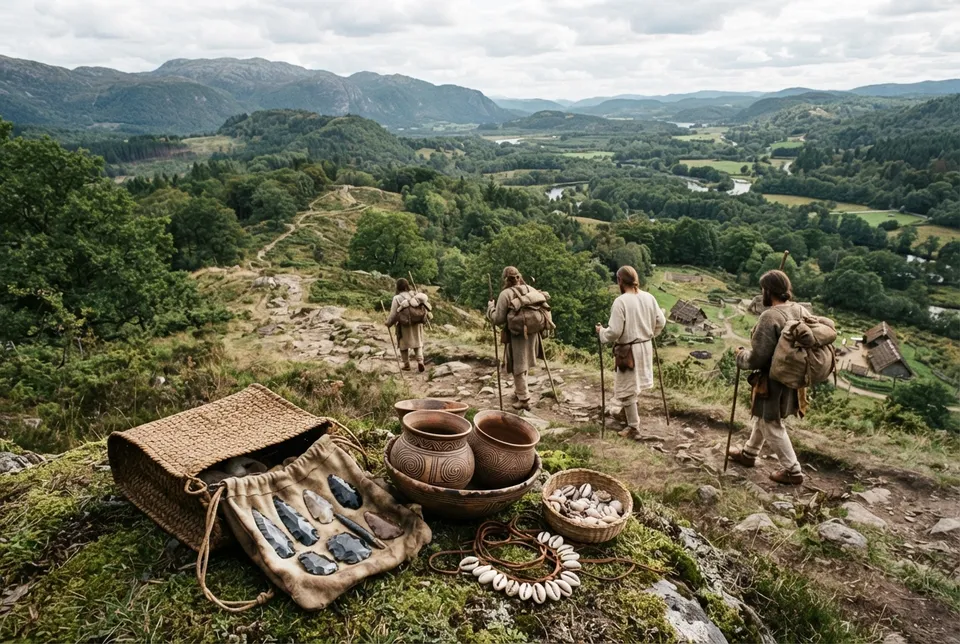 Las rutas comerciales en la Europa prehistórica: el intercambio de bienes entre culturas neolíticas