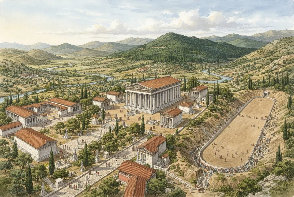 El santuario de Olympia: religión y política en la Antigua Grecia