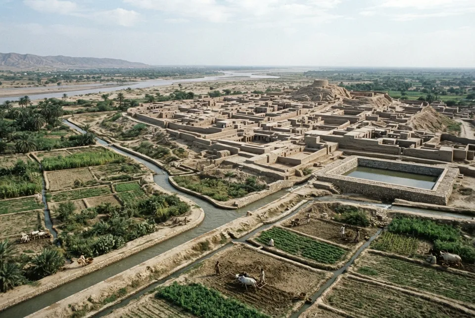 Los sistemas de irrigación de la civilización Harappa: innovación hidráulica en el valle del Indo