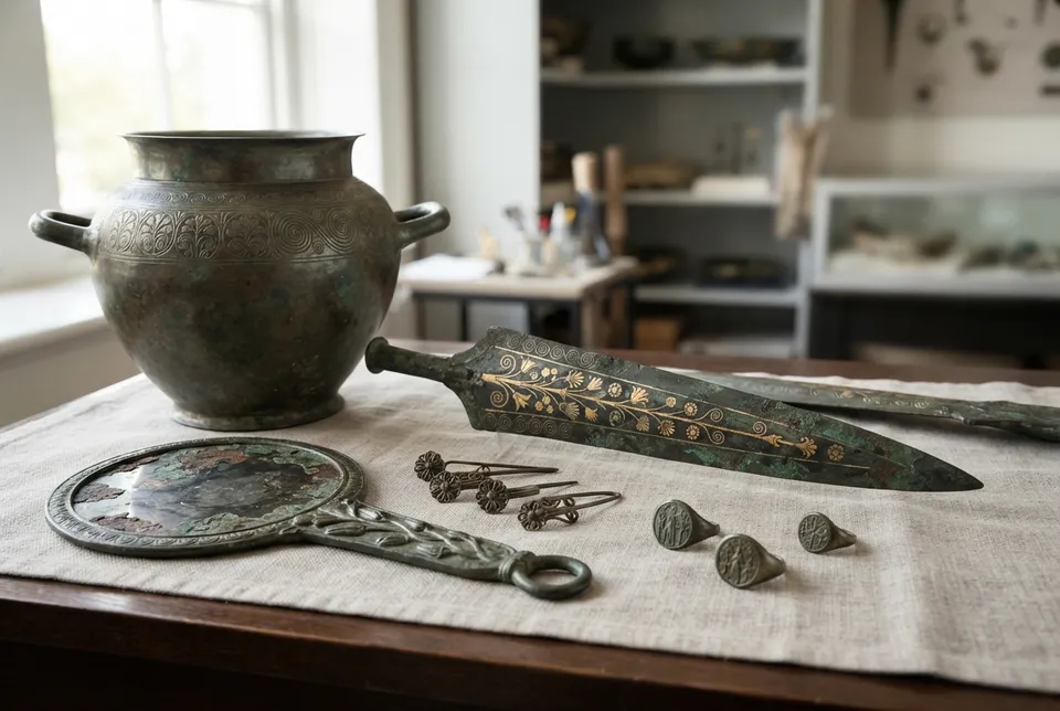 Tallos y bronces en el arte micénico: símbolos de status y rituales religiosos